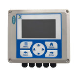 Self cleaning turbidity meter